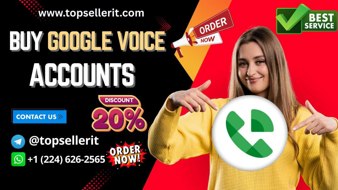 Buy Google Voice Accounts – 100% Real USA Verified Number.